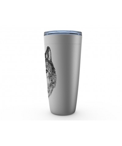 Music Life Viking Tumbler | Glam Rock Wolf Viking Tumbler $44.88 Drinkware