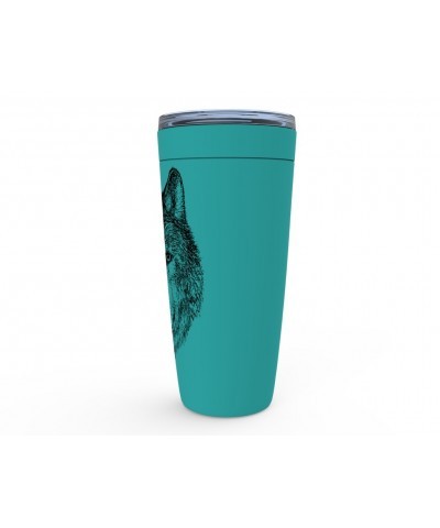 Music Life Viking Tumbler | Glam Rock Wolf Viking Tumbler $44.88 Drinkware