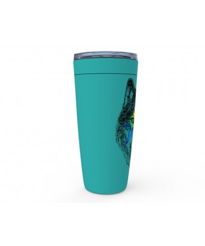 Music Life Viking Tumbler | Glam Rock Wolf Viking Tumbler $44.88 Drinkware