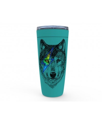 Music Life Viking Tumbler | Glam Rock Wolf Viking Tumbler $44.88 Drinkware