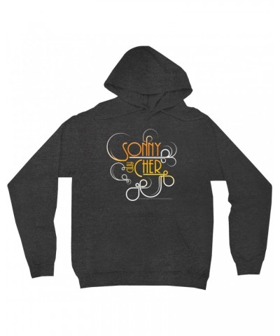 Sonny & Cher Hoodie | Mod TV Retro Logo Hoodie $8.96 Sweatshirts