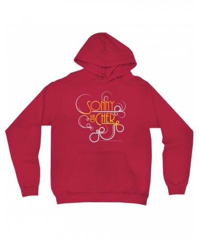 Sonny & Cher Hoodie | Mod TV Retro Logo Hoodie $8.96 Sweatshirts