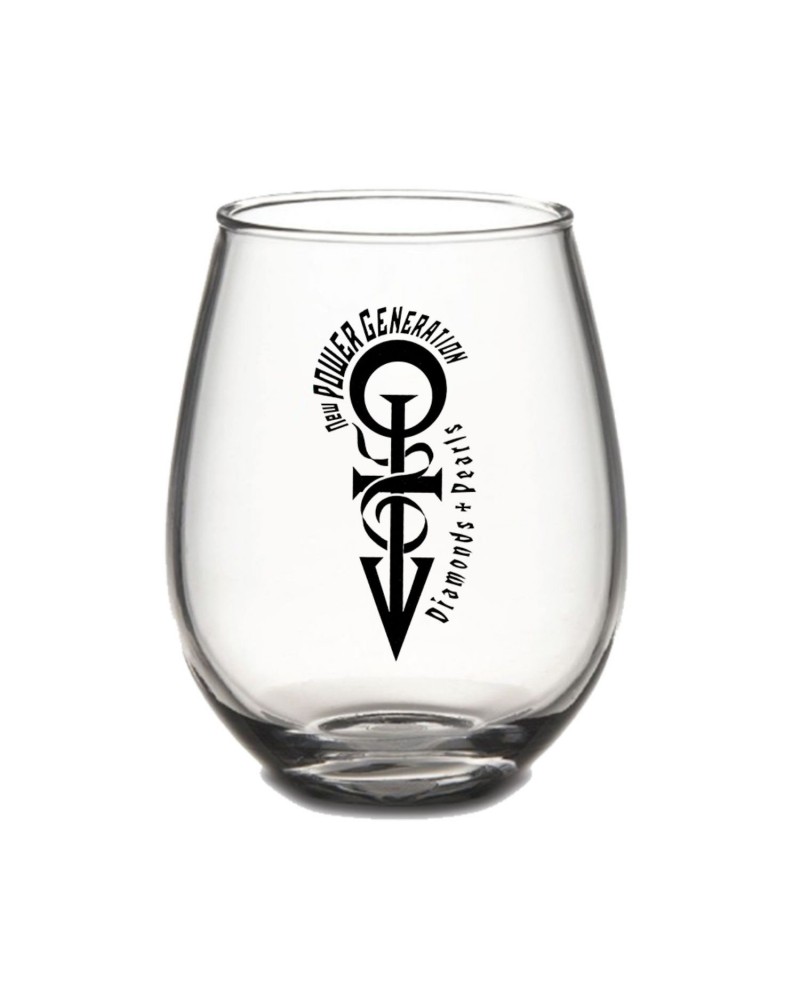 Prince NPG Diamonds And Pearls Symbol Stemless Wine Glass $7.40 Drinkware