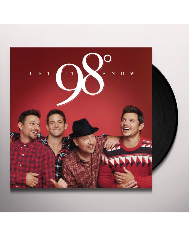 98 Degrees Let It Snow Vinyl Record $22.43 Vinyl